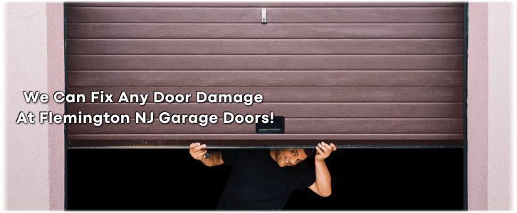 Garage Door Off Track In Flemington NJ